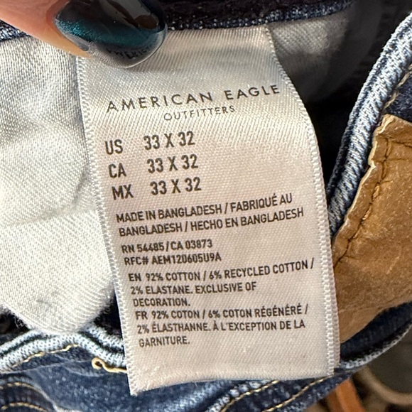 Men’s American Eagle Original Bootcut Jeans 33x32 - Picture 7 of 7
